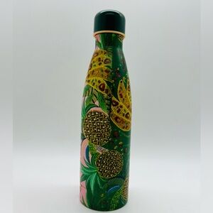 FARM Rio Green, Pink and Yellow Tropical Fruit Water Bottle NWT